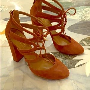 aquazzzura suede heels.  Beautiful
